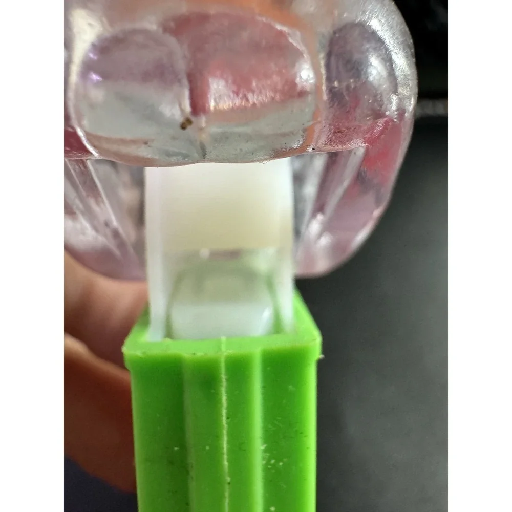 Lot Of Pez Dispensers (2) Santa 2012 & Rudolph Reindeer 2012 - Christmas - Clear